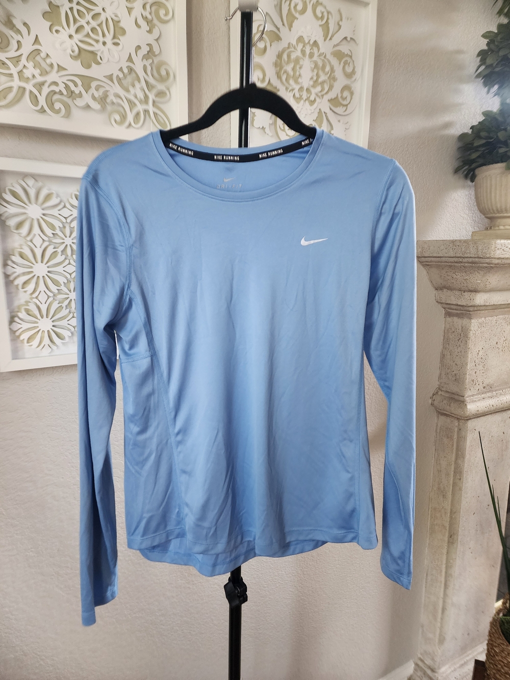 Nike Light Blue Dri-Fit Running Top